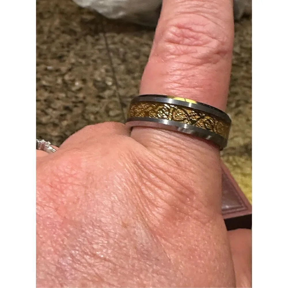 Titanium men’s ring